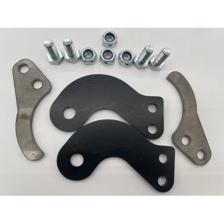 Kit de renforts d'ancrages inférieur d'amortisseurs arrière pour Toyota Hilux Vigo N4-Offroad