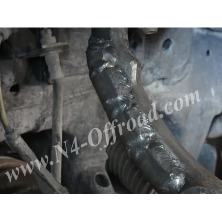 Kit de renforts de fusées avant à souder pour Toyota Land Cruiser HDJ100 N4-Offroad