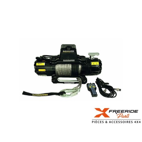 reuil Electrique "BUSHRANGER" WATERPROOF avec CORDE SYNTHETIQUE 4500 KG