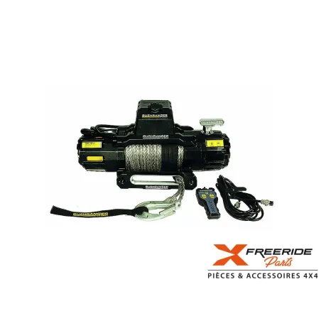 reuil Electrique "BUSHRANGER" WATERPROOF avec CORDE SYNTHETIQUE 4500 KG