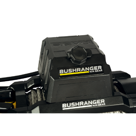 reuil Electrique "BUSHRANGER" WATERPROOF avec CORDE SYNTHETIQUE 4500 KG
