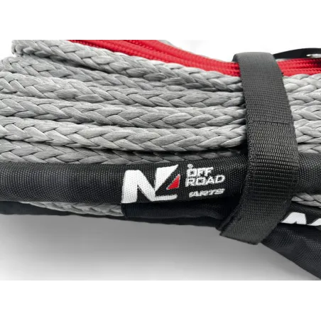 Corde synthétique de treuil 10mm x 24M N4-Offroad