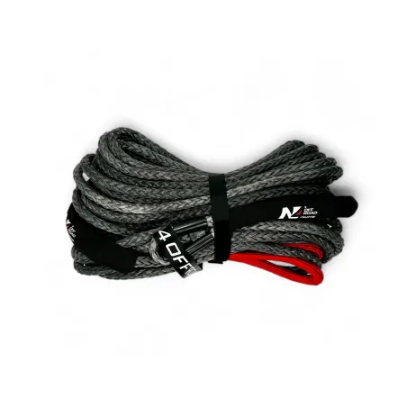Corde synthétique de treuil 12mm x 28M N4-Offroad - Jusqu'à 6.8T