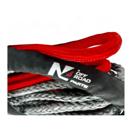 Corde synthétique de treuil 12mm x 28M N4-Offroad - Jusqu'à 6.8T