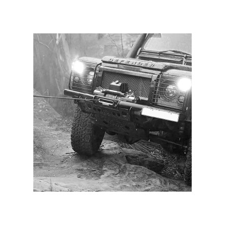 "BUSHRANGER" Treuil Electrique WATERPROOF avec CABLE EN ACIER 4500 KG