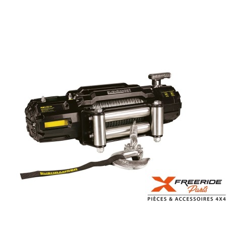 "BUSHRANGER" Treuil Electrique WATERPROOF avec CABLE EN ACIER 5400 KG