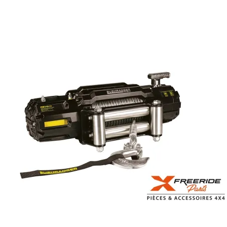 "BUSHRANGER" Treuil Electrique WATERPROOF avec CABLE EN ACIER 5400 KG