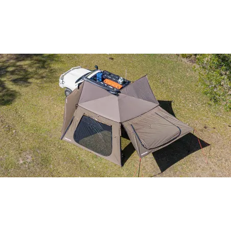 Paroi latérale trapézoïdale pour auvent Batwing Rhinorack