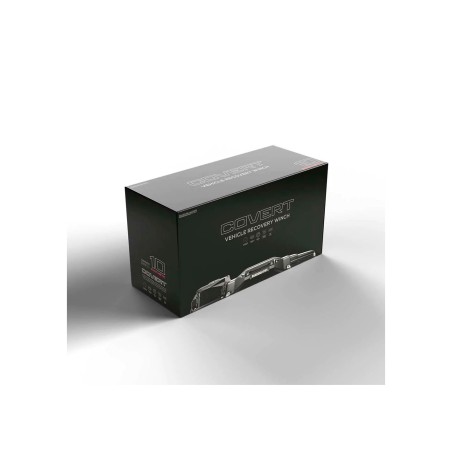 Treuil Électrique "BUSHRANGER COVERT" avec CÂBLE SYNTHÉTIQUE 4500 KG