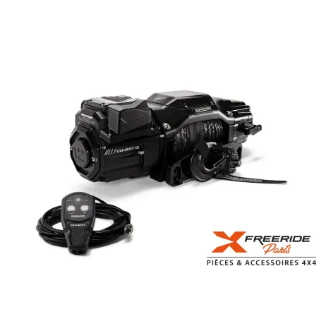 TREUIL 12000-S 12V "BUSHRANGER" COUVERT 5400 KG