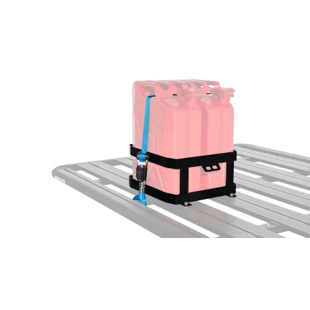 Double Vertical Jerry Can Holder Rhino Rack