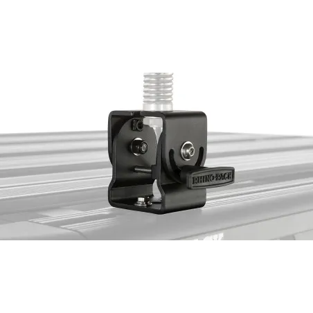 Support pliant rabatable d'antenne ou led pour galerie et barre de toit Vortex et Heavy Duty Rhino Rack