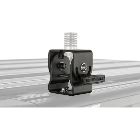 Support pliant rabatable d'antenne ou led pour galerie et barre de toit Vortex et Heavy Duty Rhino Rack