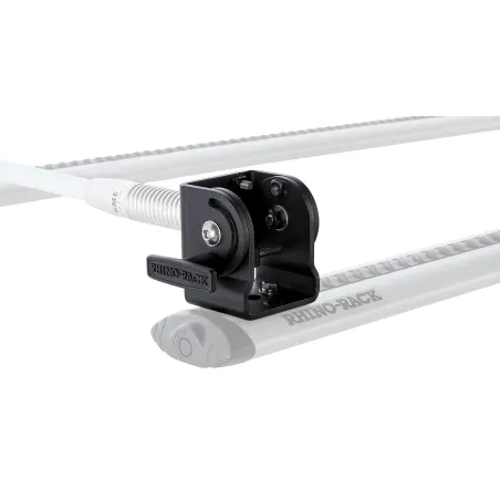 Support pliant rabatable d'antenne ou led pour galerie et barre de toit Vortex et Heavy Duty Rhino Rack