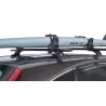 Porte kayak sur barre universelle chargement latéral