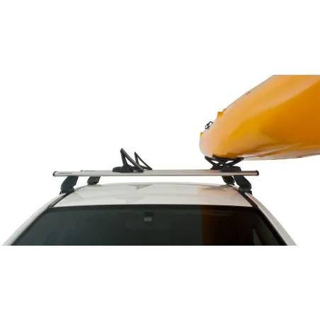 Porte kayak sur barre RHINO (fixé rail) latéral (+HD-FK2 barreHD)