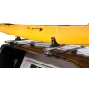Porte kayak barre RHINO (fixé rail) par l'arrière (+HD-FK2 barreHD)