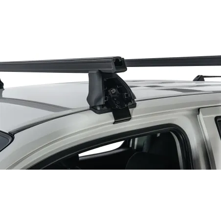 Kit 2 barres de toit Heavy Duty noire 1375mm série 2500 Toyota Hilux Vigo 2005-2015