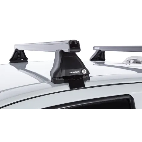 Kit 2 barres de toit Heavy Duty noire 1375mm série 2500 Isuzu D-Max Gen II TF (SX) 2016-2020