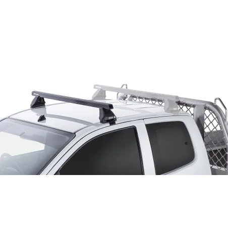 Kit 1 barre de toit avant Heavy Duty noire 1375mm série 2500 Isuzu D-Max Gen II TF 2012-2020