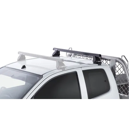 Kit 1 barre de toit arrière Heavy Duty noire 1375mm série 2500 Isuzu D-Max Gen II TF 2012-2020