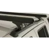 Kit 2 barres de toit noire 1375mm Heavy Duty RLTP Trackmount Nissan Navara D40 2005-2015