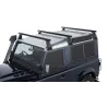Kit 3 barres de toit noire Heavy Duty 1500mm avec pieds RL210 Land Rover Defender