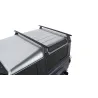 Kit 2 barres de toit noire Vortex 1500mm avec pieds RL210 Land Rover Defender