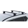 Kit 2 barres de toit noire Vortex 1180mm pied 2500 FMP Nissan X-Trail Gen III T32 2014-2022