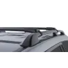 Kit 2 barres de toit noire 965 mm Vortex montage StealthBar Toyota Land Cruiser série 200 2007-2021