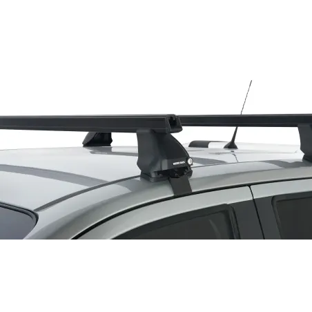 Kit 1 barre de toit noire Heavy Duty 1250mm série 2500 Nissan Navara NP300 2015-2021