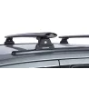 Kit 2 barres de toit noire Vortex 1260 mm RLT600 Trackmount Nissan Navara NP300 2015-2021