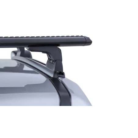 Kit 2 barres de toit noire Vortex 1260 mm RLT600 Trackmount Nissan Navara NP300 2015-2021