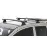 Kit 2 barres de toit noire Vortex 1260 mm RLT600 Ditch Mount Mitsubishi L200 Gen V MQ-MR 2015-