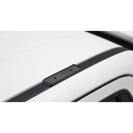 Kit 2 barres de toit noire 1250 mm Heavy Duty RLT600 Ditch Mount Nissan Navara NP300 2015+