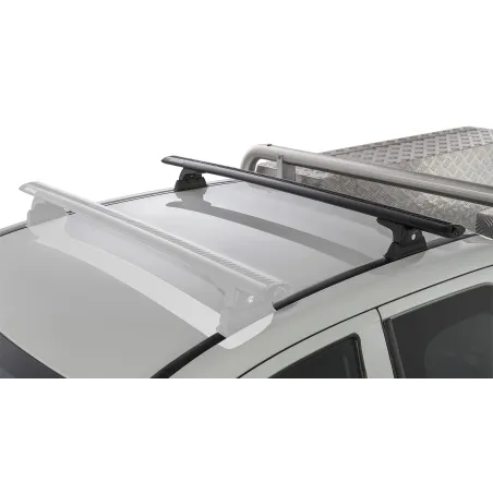 Kit 1 barre de toit arrière noire Vortex 1260mm RLT600 Ditch Mount Mitsubishi L200 Gen V MQ-MR 2015-