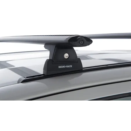 Kit 2 barres de toit Vortex 1260mm avec pieds RLT600 Toyota Hilux Revo Xtra Cabine 2015+