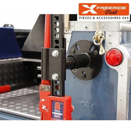 Support de cric rond Farm Jack ou Hi-Lift