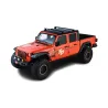 Kit 2 barres de toit noire Vortex 1500mm avec pieds RL110 Jeep Wrangler JL & Gladiator 2019+