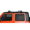 Kit 2 barres de toit noire Heavy Duty 1500mm avec pieds RL110 Jeep Wrangler JL & Gladiator JT 2020+