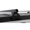 Kit 2 barres de toit noire Heavy Duty 1500mm avec pieds RL110 Jeep Wrangler JL & Gladiator JT 2020+