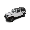 Kit 3 barres de toit noire Heavy Duty 1500mm avec pieds RL110 Jeep Wrangler JL 2019+