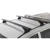 Kit 2 barres de toit noire Vortex 1260mm avec pieds RCH Mitsubishi L200 Gen V MQ-MR 2015-