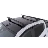 Kit 2 barres de toit noire Vortex 1260mm avec pieds RCH Mitsubishi L200 Gen V MQ-MR 2015-
