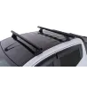 Kit 2 barres de toit noire 1250mm Heavy Duty RCH Trackmount Mitsubishi L200 Gen V MQ-MR 2015-