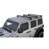 Kit 3 barres de toit noire 1500mm RCL Rhino-Rack Backbone Heavy Duty Jeep Wrangler JL 2019-