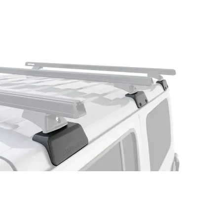 Kit 3 barres de toit noire 1500mm RCL Rhino-Rack Backbone Heavy Duty Jeep Wrangler JL 2019-