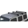 Kit 3 barres de toit noire 1500mm RCL Rhino-Rack Backbone Heavy Duty Jeep Wrangler JL 2019-