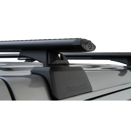 Kit 3 barres de toit noire Vortex 1500mm RCL Backbone Jeep Wrangler JL 2019-