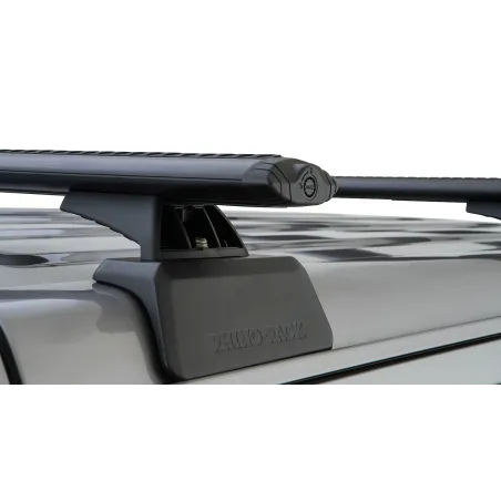 Kit 3 barres de toit noire Vortex 1500mm RCL Backbone Jeep Wrangler JL 2019-